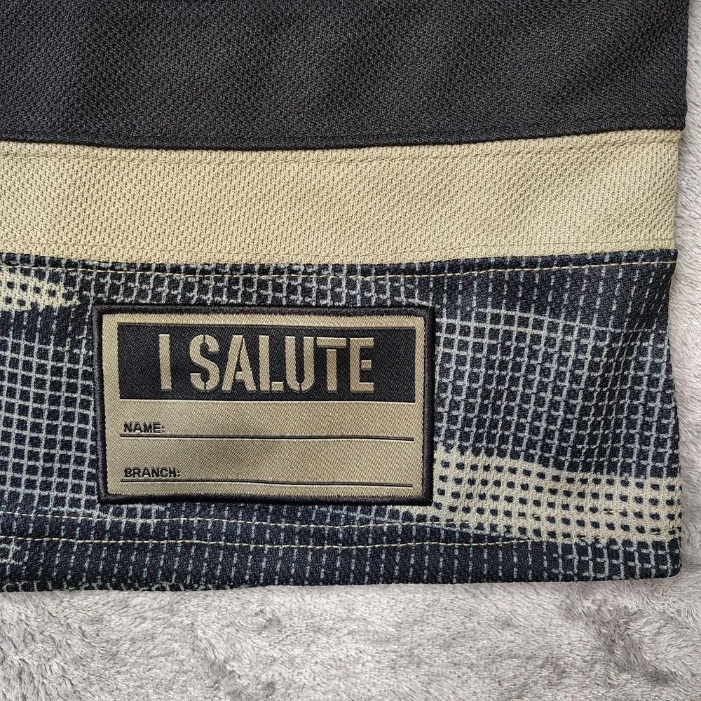 San Jose Sharks Adidas Jersey 50 Military Salute To Service Authentic Primegreen